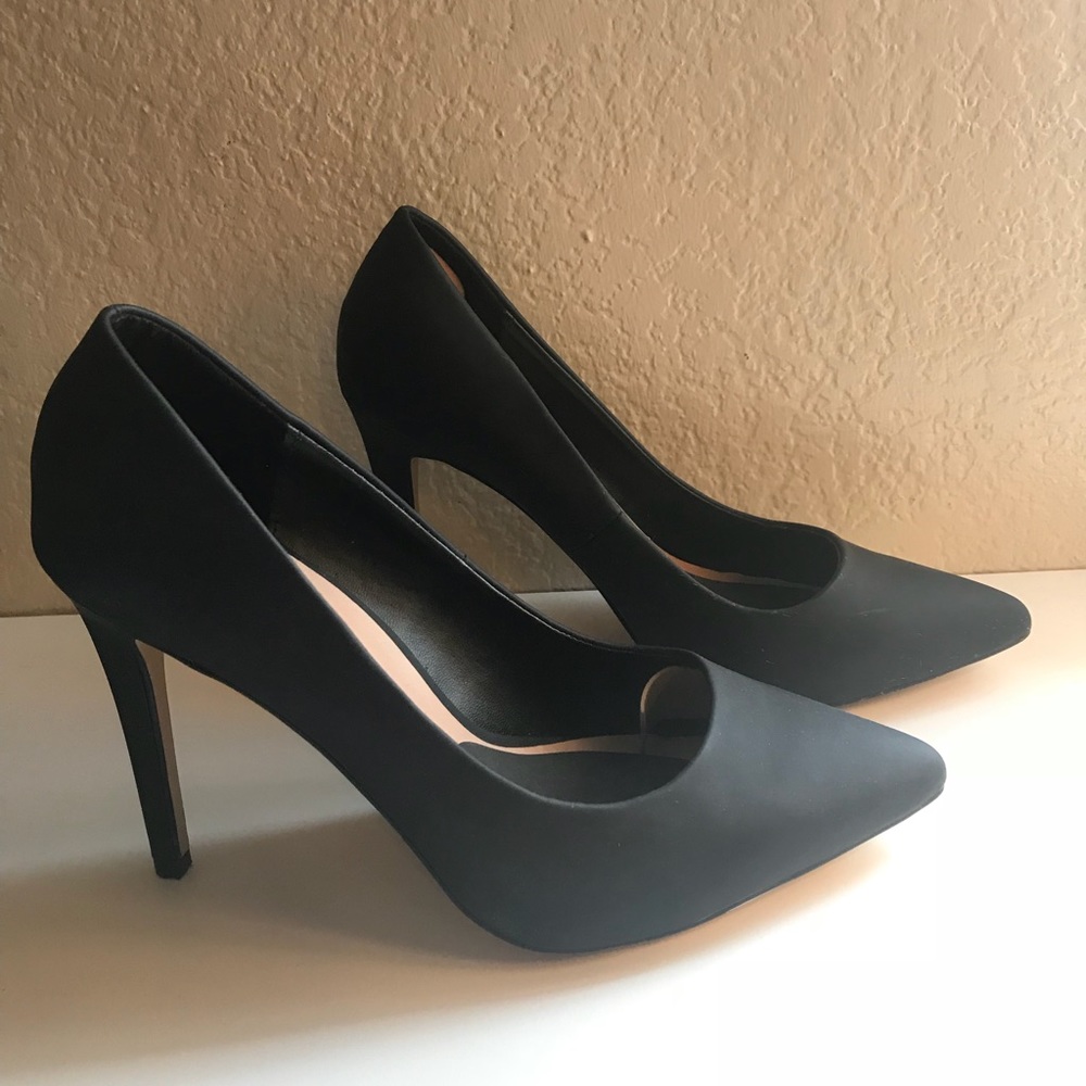 Black stilettos